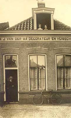 eerste huis en atelier van Kees van der Aa