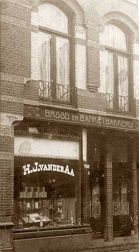 de bakkerij annex broodwinkel van Hein van der Aa